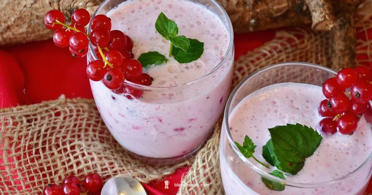 Milkshake with Immersion Blender - BlendHowTo