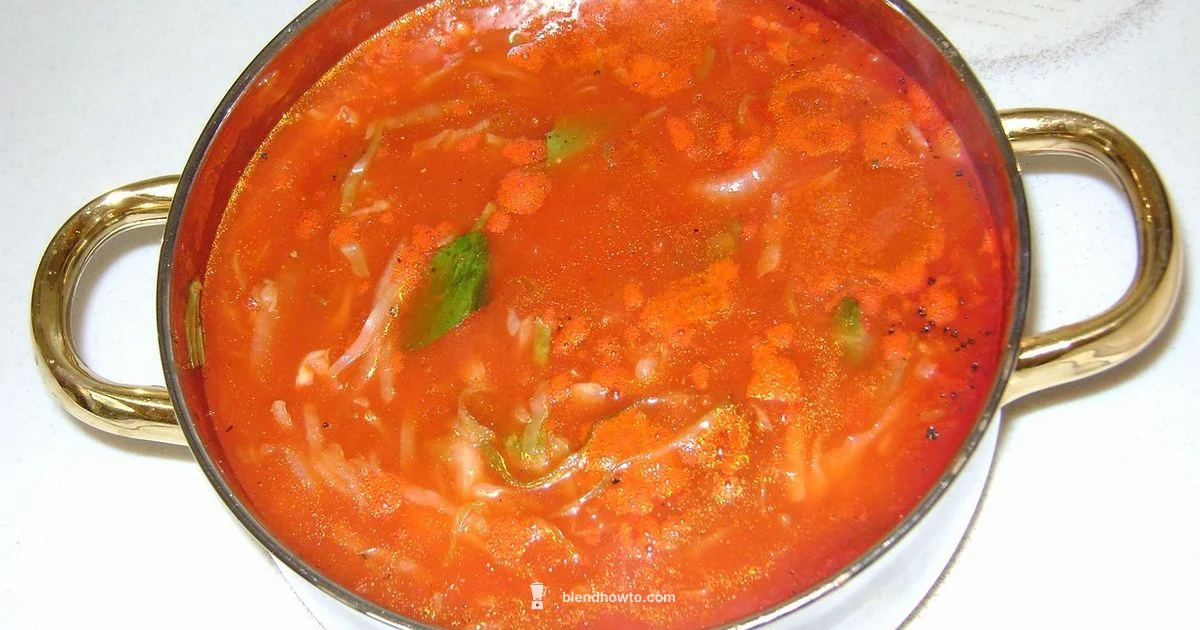 Hot Soup Blend - BlendHowTo