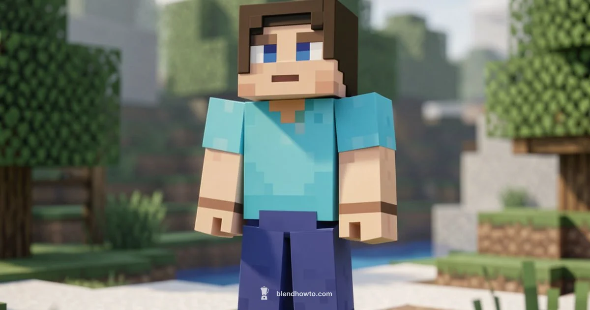 Minecraft Rig in Blender - BlendHowTo
