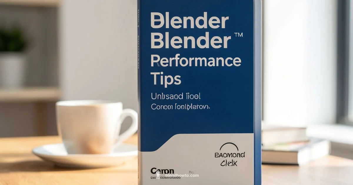 Performance Tips - BlendHowTo