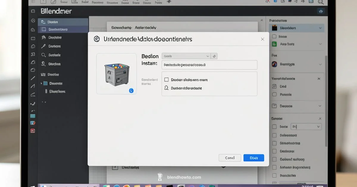 Addon Install in Blender - BlendHowTo